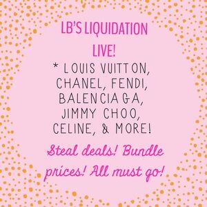 LB’S LIVE LIQUIDATION SALE QUICK LIST!